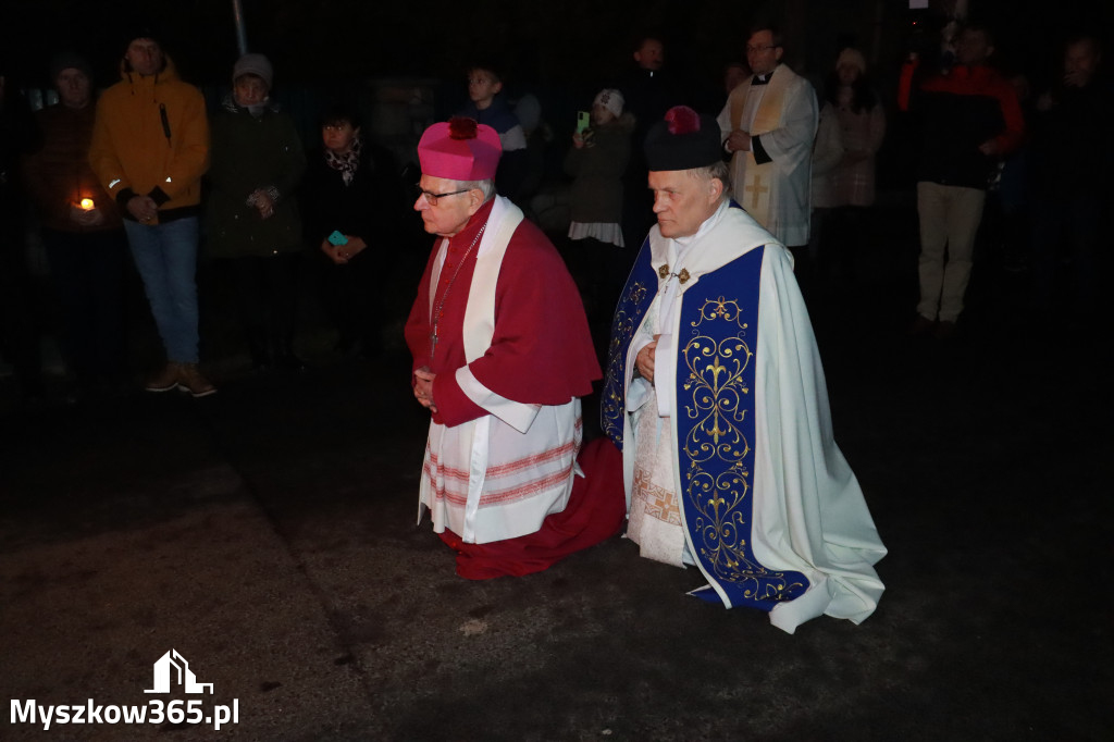 Fotorelacja I: Powitanie Świętego Obrazu Matki Boskiej Częstochowskiej w Cynkowie