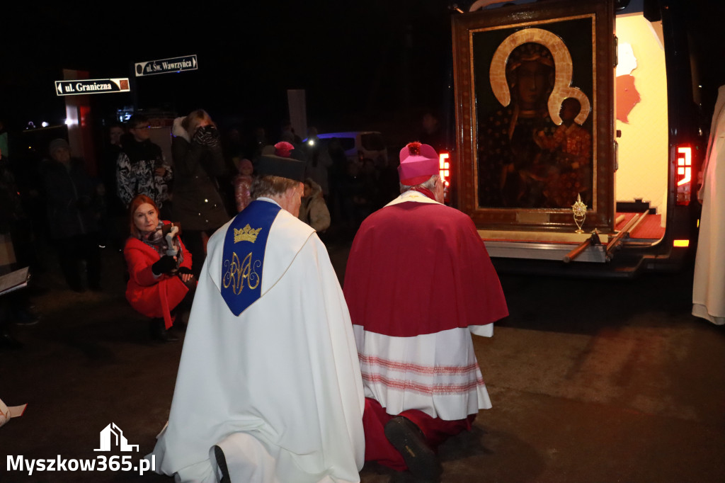 Fotorelacja I: Powitanie Świętego Obrazu Matki Boskiej Częstochowskiej w Cynkowie