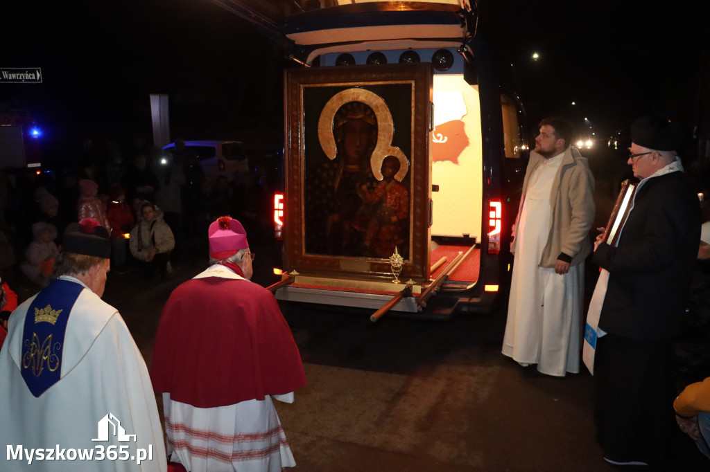 Fotorelacja I: Powitanie Świętego Obrazu Matki Boskiej Częstochowskiej w Cynkowie