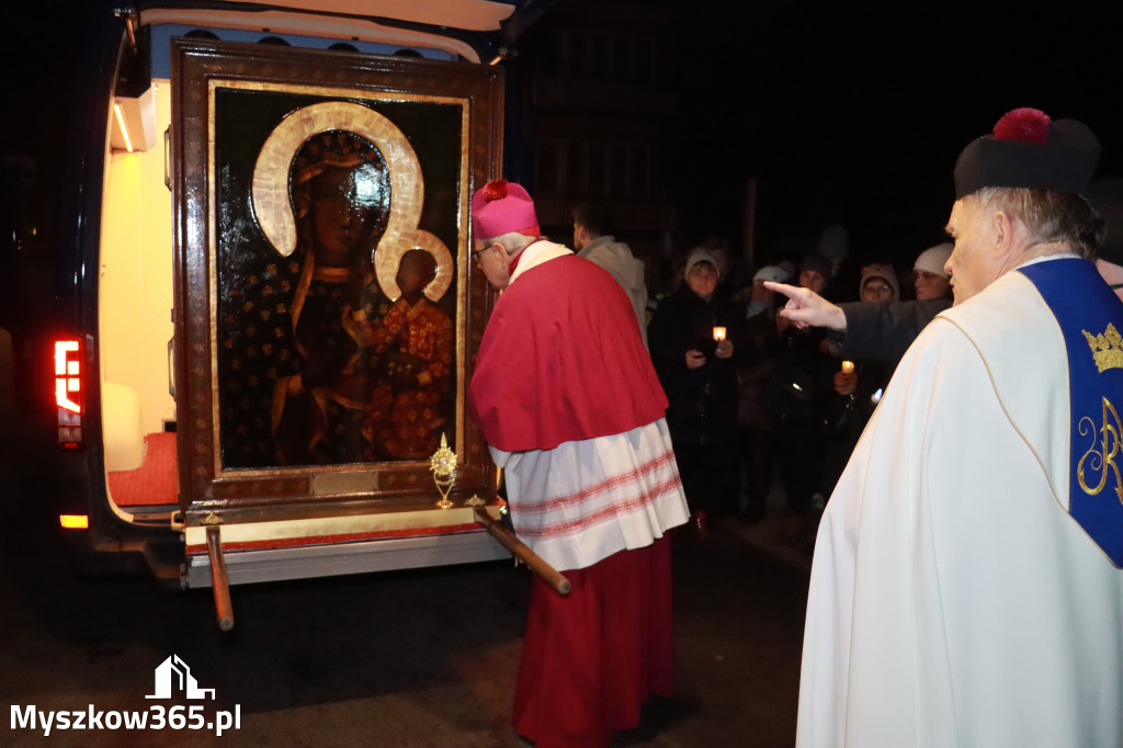 Fotorelacja I: Powitanie Świętego Obrazu Matki Boskiej Częstochowskiej w Cynkowie