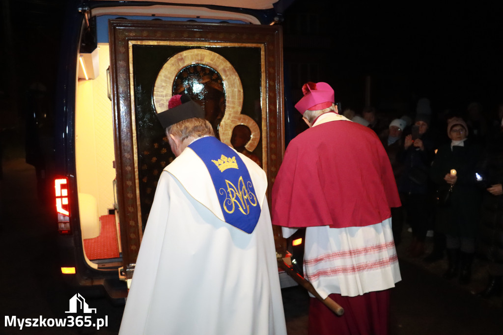 Fotorelacja I: Powitanie Świętego Obrazu Matki Boskiej Częstochowskiej w Cynkowie