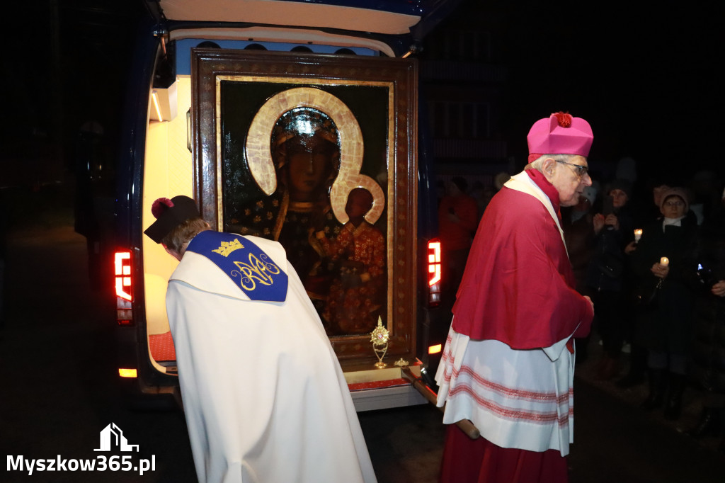 Fotorelacja I: Powitanie Świętego Obrazu Matki Boskiej Częstochowskiej w Cynkowie