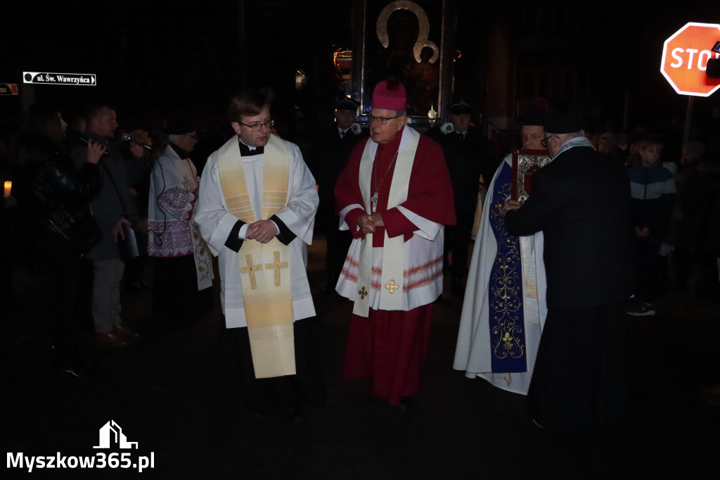 Fotorelacja I: Powitanie Świętego Obrazu Matki Boskiej Częstochowskiej w Cynkowie