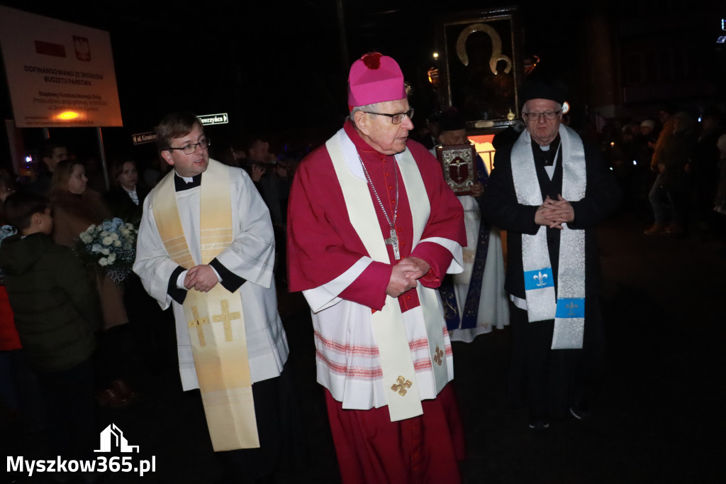 Fotorelacja I: Powitanie Świętego Obrazu Matki Boskiej Częstochowskiej w Cynkowie