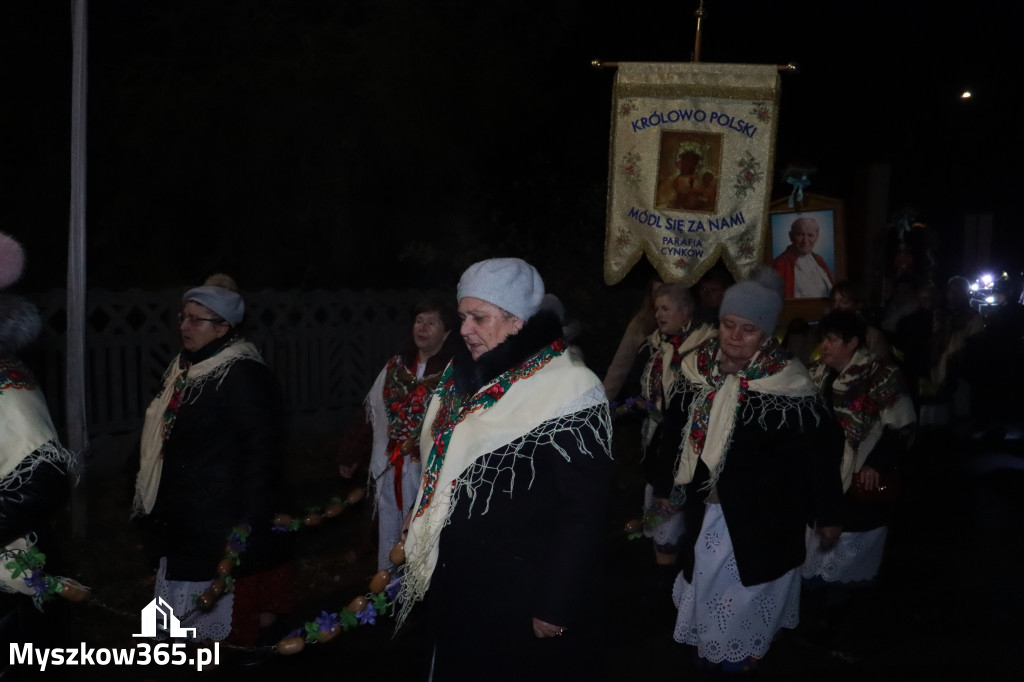 Fotorelacja I: Powitanie Świętego Obrazu Matki Boskiej Częstochowskiej w Cynkowie