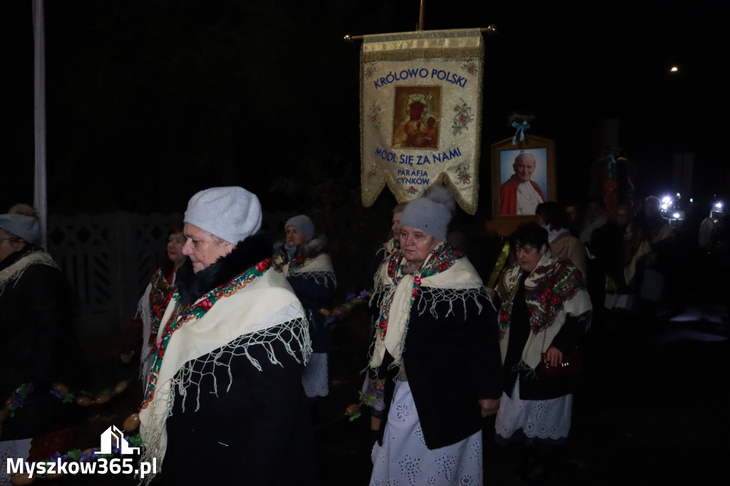 Fotorelacja I: Powitanie Świętego Obrazu Matki Boskiej Częstochowskiej w Cynkowie