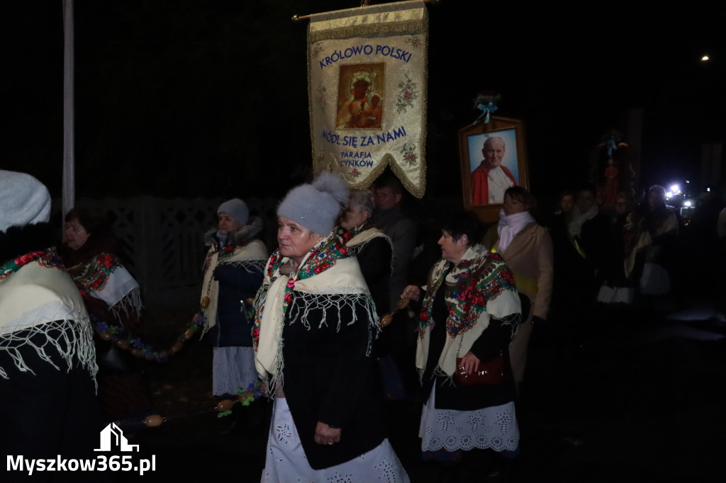 Fotorelacja I: Powitanie Świętego Obrazu Matki Boskiej Częstochowskiej w Cynkowie