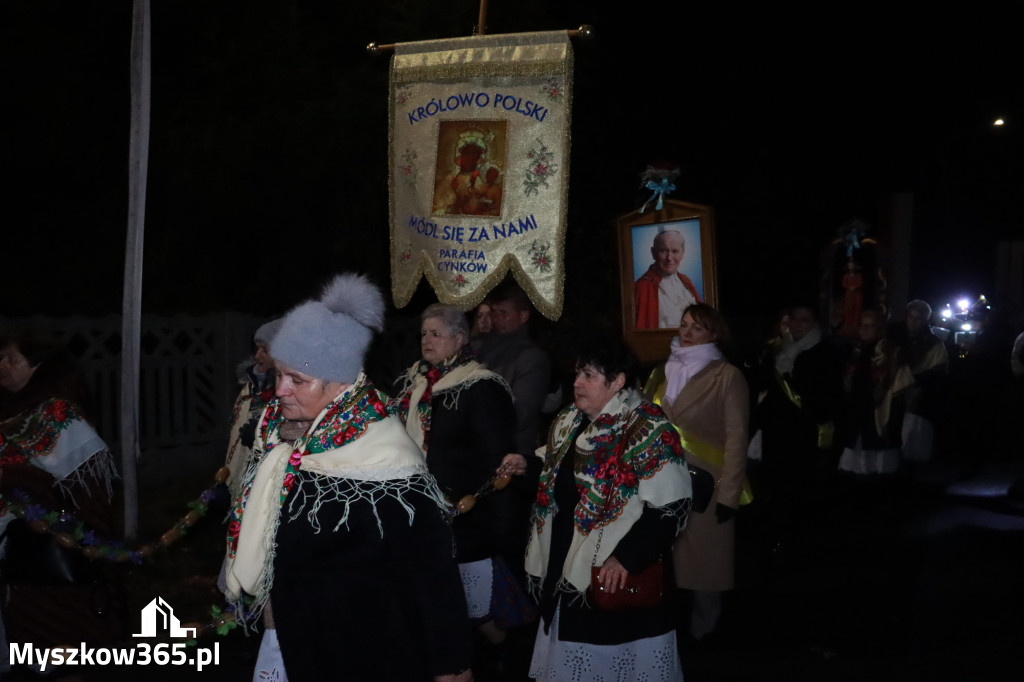 Fotorelacja I: Powitanie Świętego Obrazu Matki Boskiej Częstochowskiej w Cynkowie