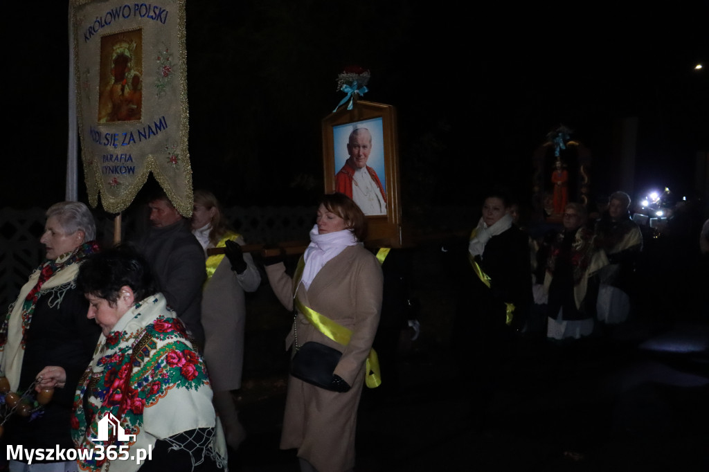 Fotorelacja I: Powitanie Świętego Obrazu Matki Boskiej Częstochowskiej w Cynkowie