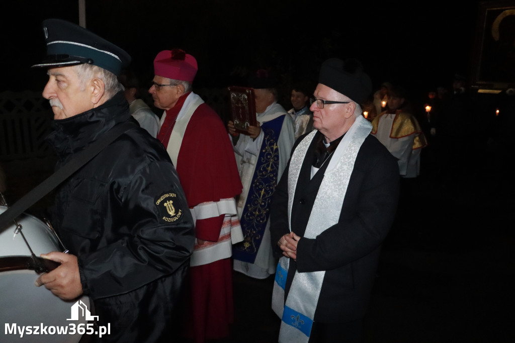 Fotorelacja I: Powitanie Świętego Obrazu Matki Boskiej Częstochowskiej w Cynkowie