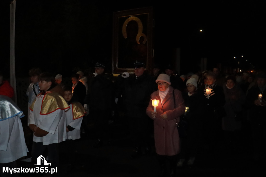 Fotorelacja I: Powitanie Świętego Obrazu Matki Boskiej Częstochowskiej w Cynkowie