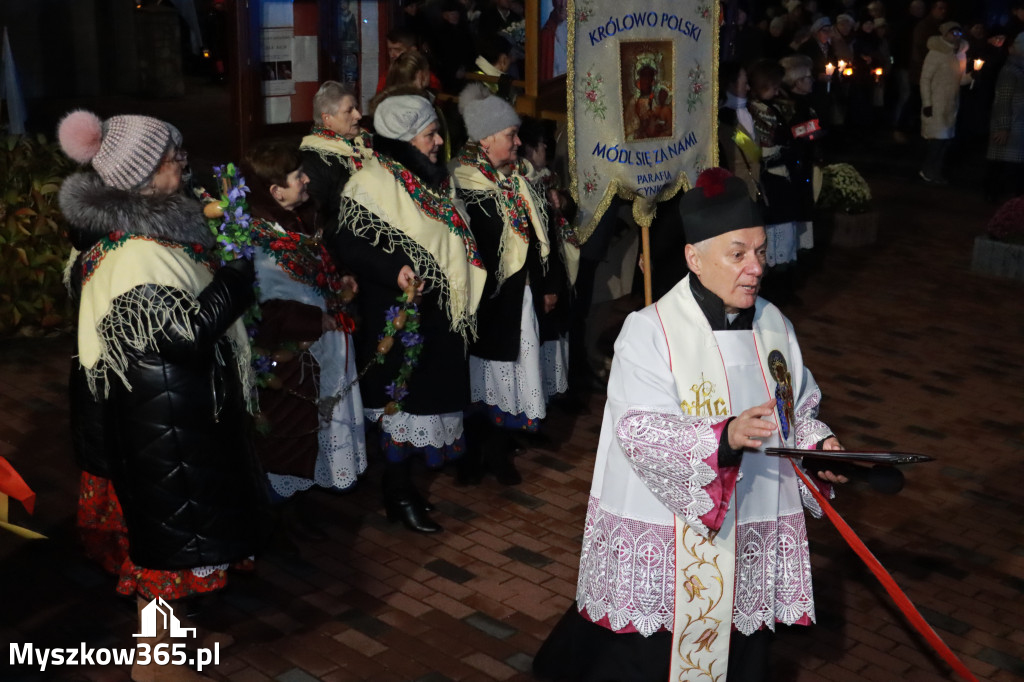 Fotorelacja II: Powitanie Świętego Obrazu Matki Boskiej Częstochowskiej w Cynkowie