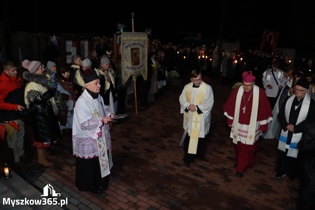 Fotorelacja II: Powitanie Świętego Obrazu Matki Boskiej Częstochowskiej w Cynkowie