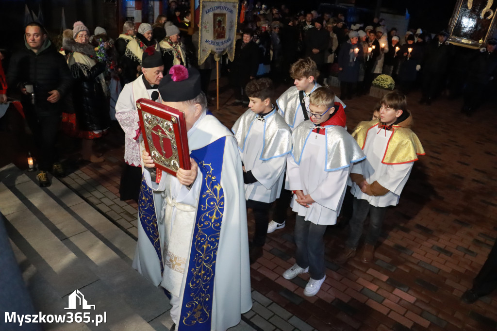 Fotorelacja II: Powitanie Świętego Obrazu Matki Boskiej Częstochowskiej w Cynkowie