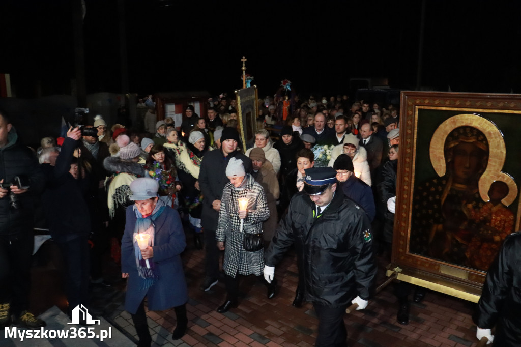 Fotorelacja II: Powitanie Świętego Obrazu Matki Boskiej Częstochowskiej w Cynkowie