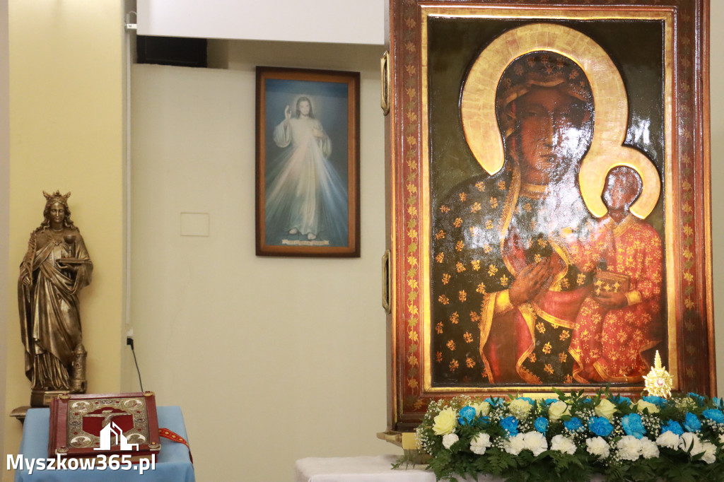 Fotorelacja II: Powitanie Świętego Obrazu Matki Boskiej Częstochowskiej w Cynkowie