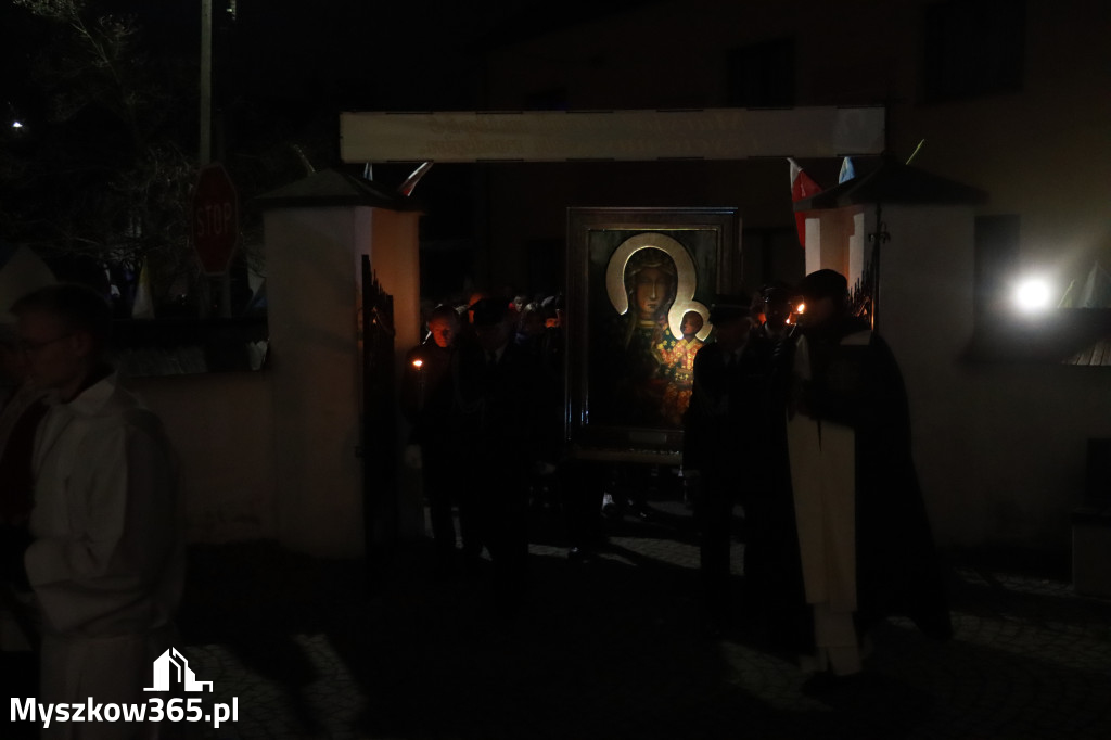 Fotorelacja: Powitanie Obrazu Matki Bożej w Koziegłowach