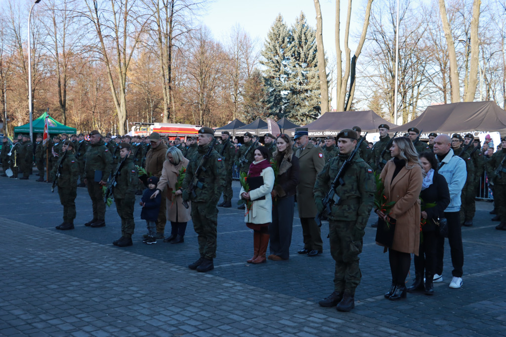 Fotorelacja: Uroczysta Przysięga Wojskowa Żołnierzy 13 Śląskiej Brygady Obrony Terytorialnej