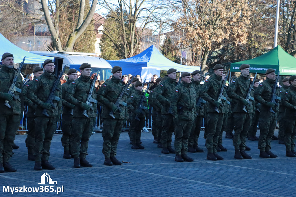 Fotorelacja: Uroczysta Przysięga Wojskowa Żołnierzy 13 Śląskiej Brygady Obrony Terytorialnej