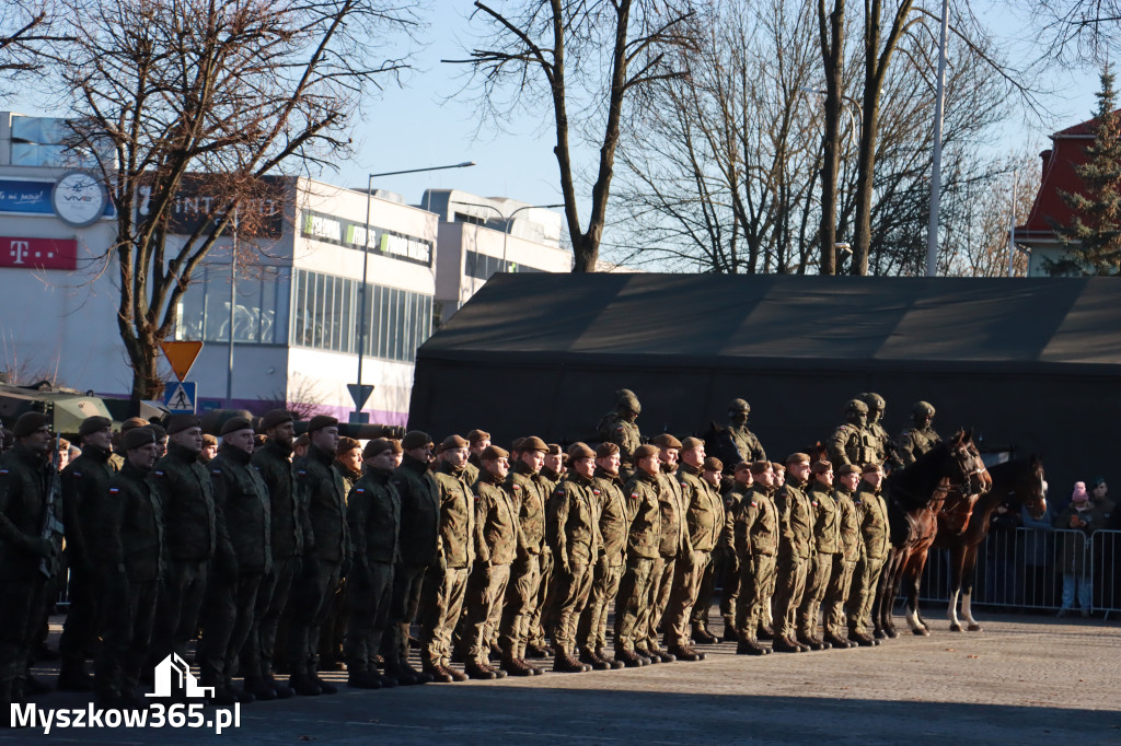 Fotorelacja: Uroczysta Przysięga Wojskowa Żołnierzy 13 Śląskiej Brygady Obrony Terytorialnej