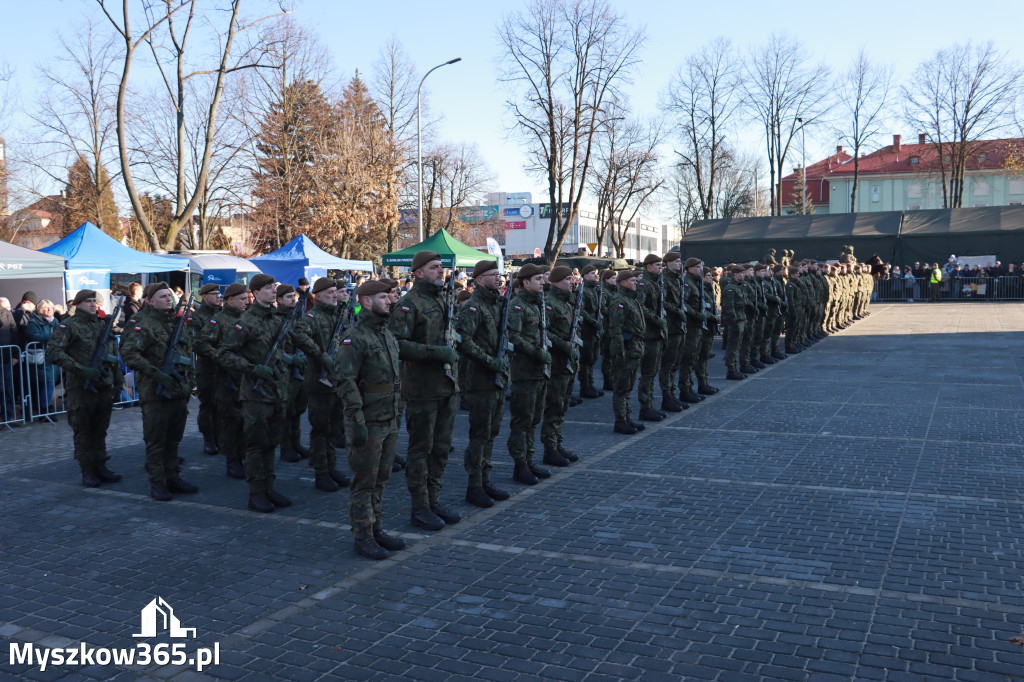 Fotorelacja: Uroczysta Przysięga Wojskowa Żołnierzy 13 Śląskiej Brygady Obrony Terytorialnej