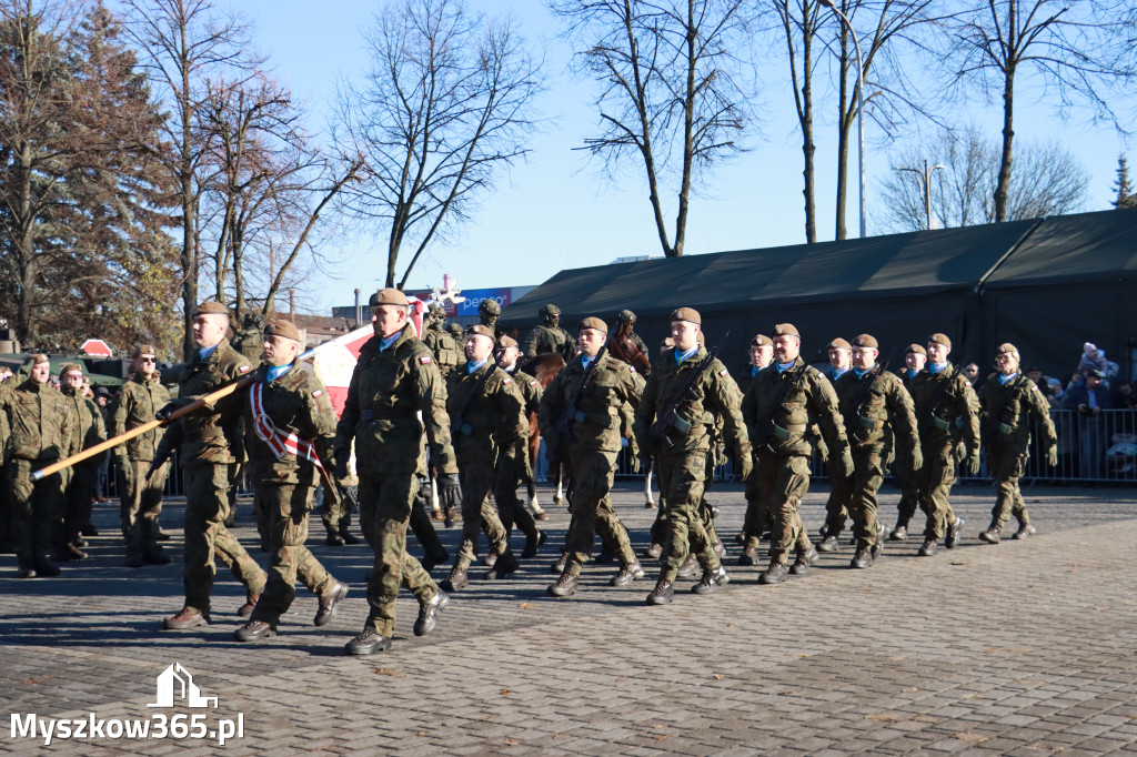 Fotorelacja: Uroczysta Przysięga Wojskowa Żołnierzy 13 Śląskiej Brygady Obrony Terytorialnej