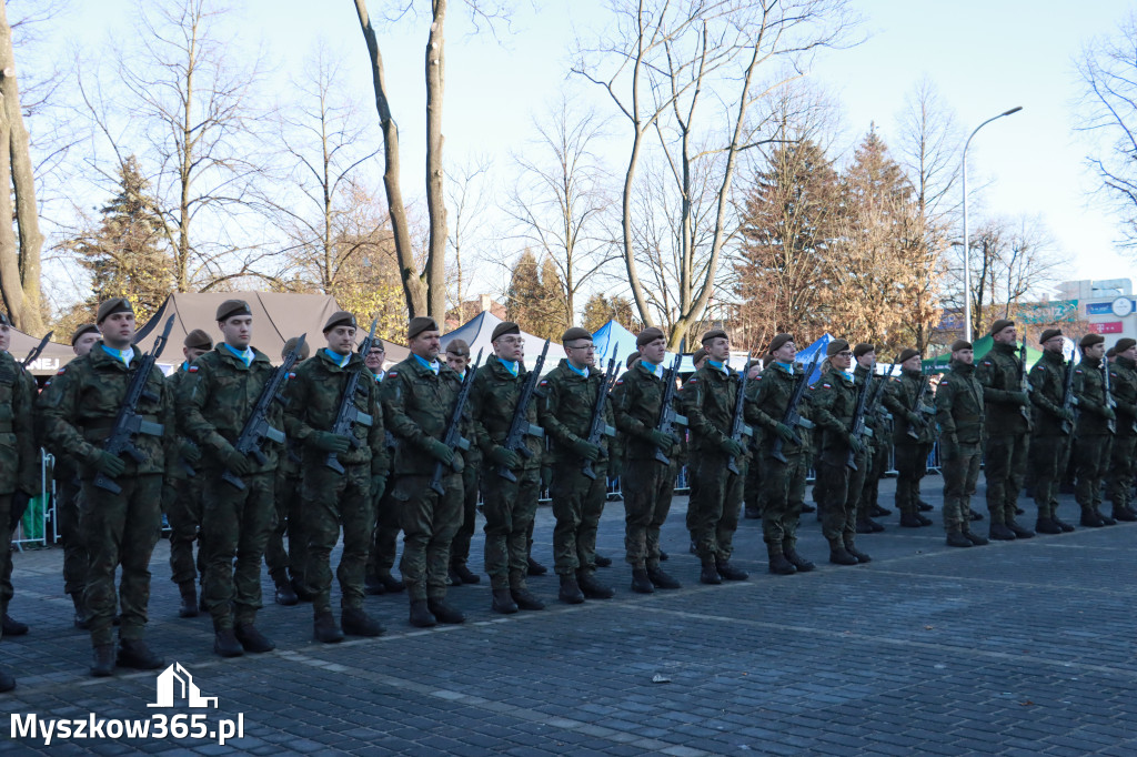 Fotorelacja: Uroczysta Przysięga Wojskowa Żołnierzy 13 Śląskiej Brygady Obrony Terytorialnej