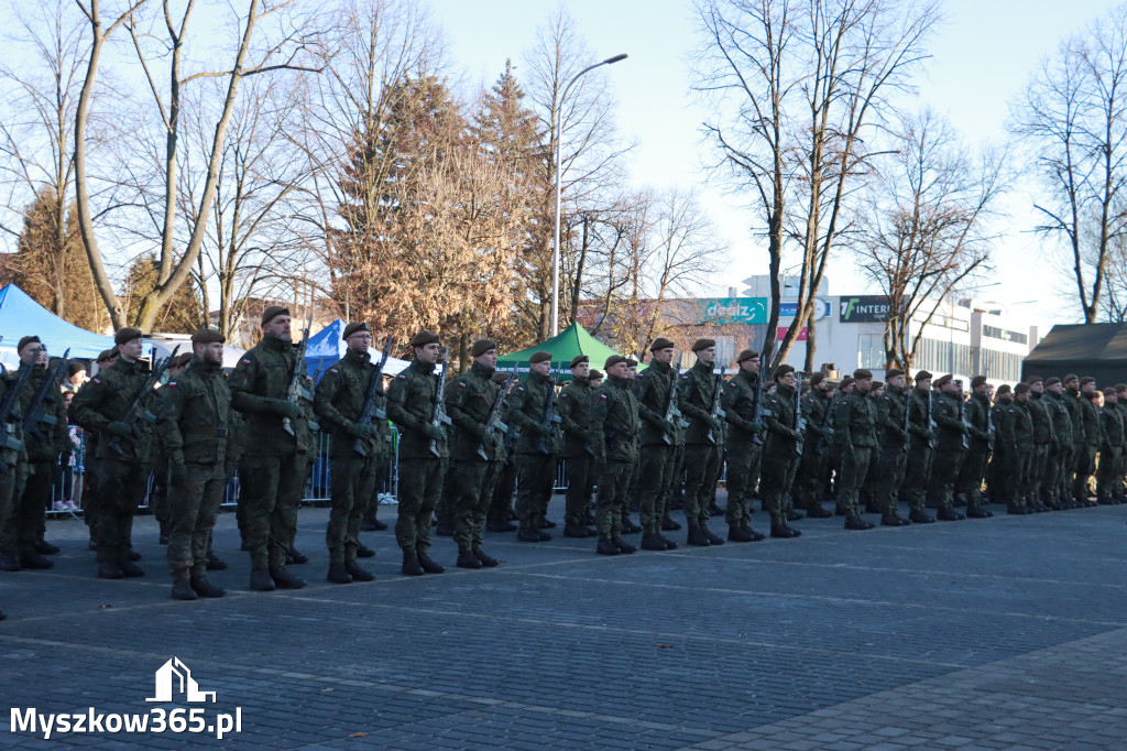 Fotorelacja: Uroczysta Przysięga Wojskowa Żołnierzy 13 Śląskiej Brygady Obrony Terytorialnej