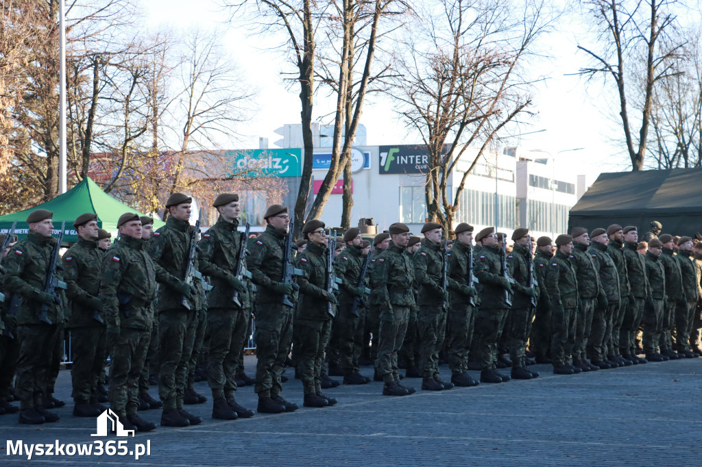 Fotorelacja: Uroczysta Przysięga Wojskowa Żołnierzy 13 Śląskiej Brygady Obrony Terytorialnej