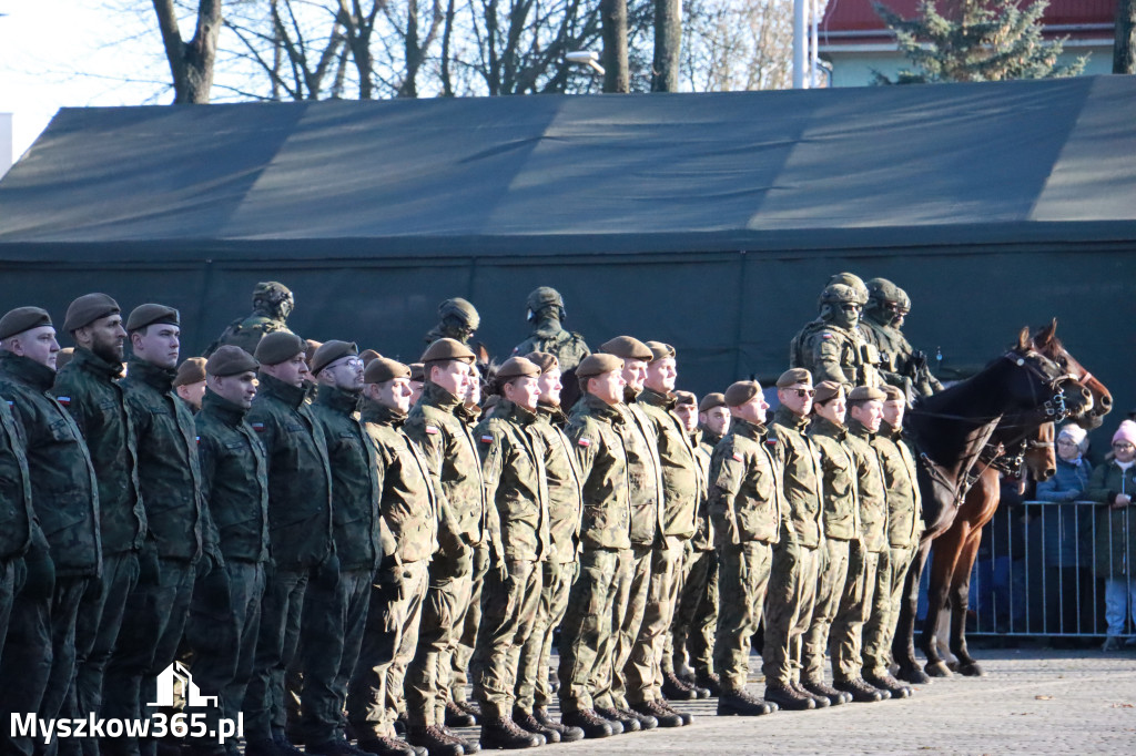 Fotorelacja: Uroczysta Przysięga Wojskowa Żołnierzy 13 Śląskiej Brygady Obrony Terytorialnej