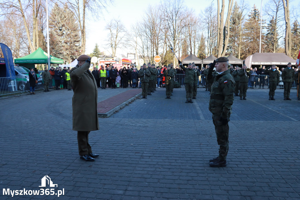 Fotorelacja: Uroczysta Przysięga Wojskowa Żołnierzy 13 Śląskiej Brygady Obrony Terytorialnej