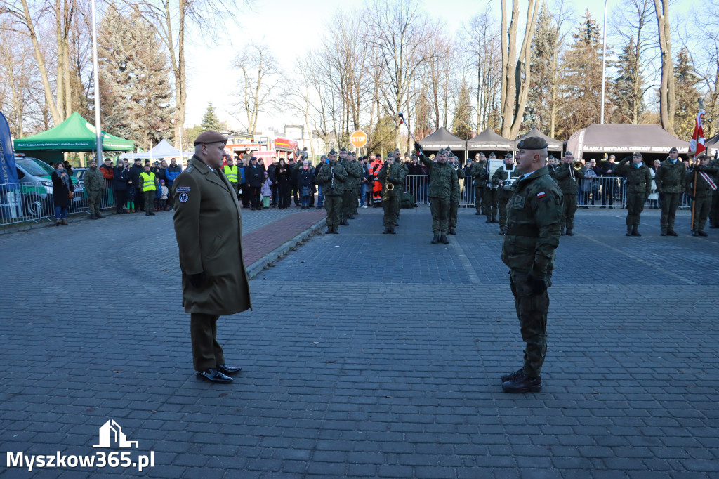 Fotorelacja: Uroczysta Przysięga Wojskowa Żołnierzy 13 Śląskiej Brygady Obrony Terytorialnej