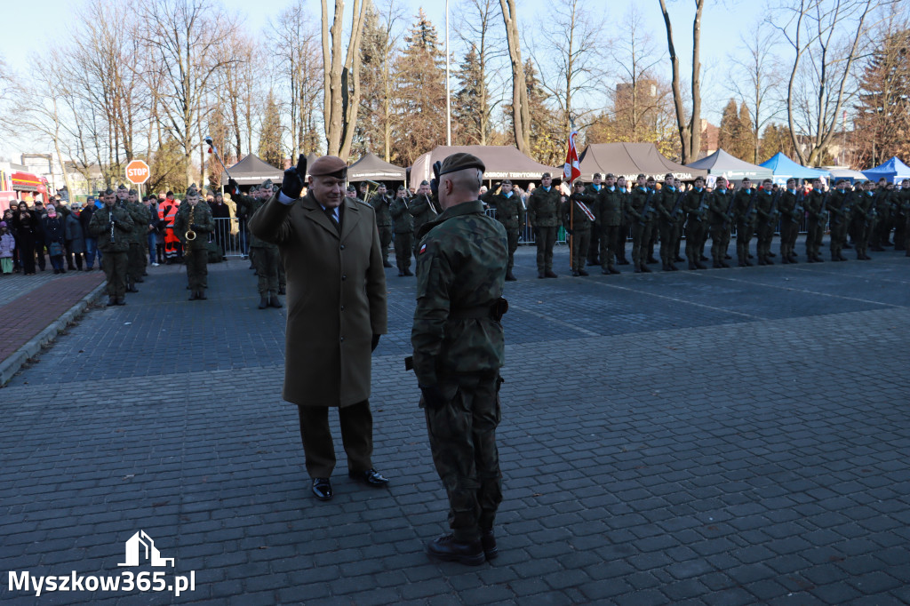 Fotorelacja: Uroczysta Przysięga Wojskowa Żołnierzy 13 Śląskiej Brygady Obrony Terytorialnej