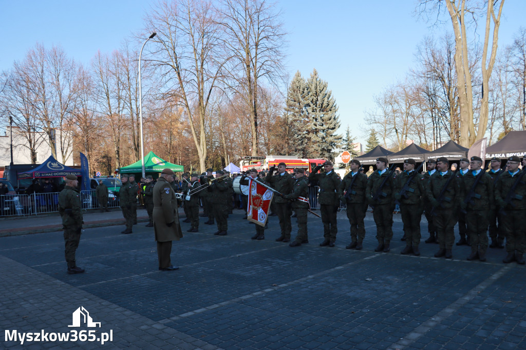 Fotorelacja: Uroczysta Przysięga Wojskowa Żołnierzy 13 Śląskiej Brygady Obrony Terytorialnej