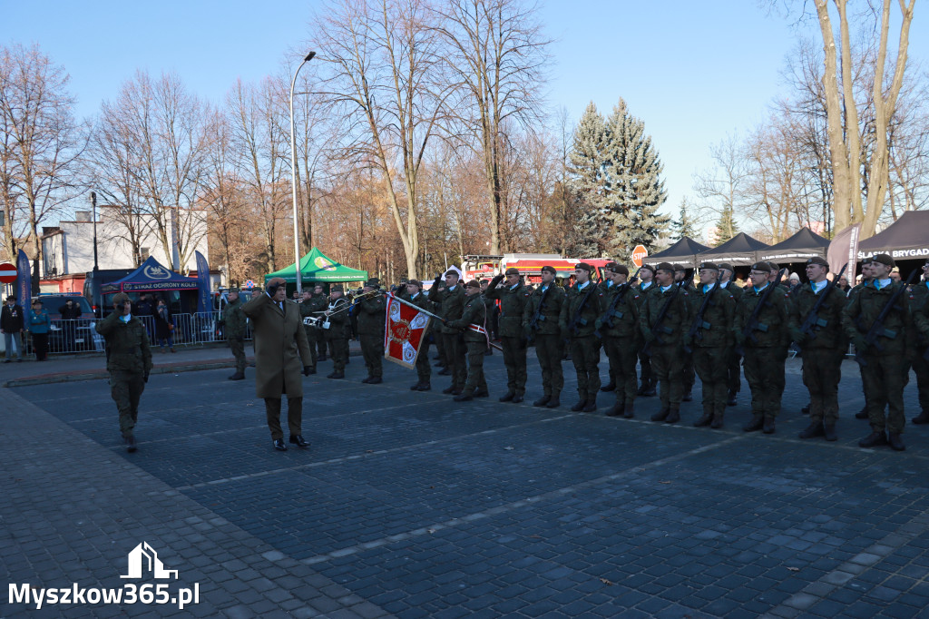 Fotorelacja: Uroczysta Przysięga Wojskowa Żołnierzy 13 Śląskiej Brygady Obrony Terytorialnej