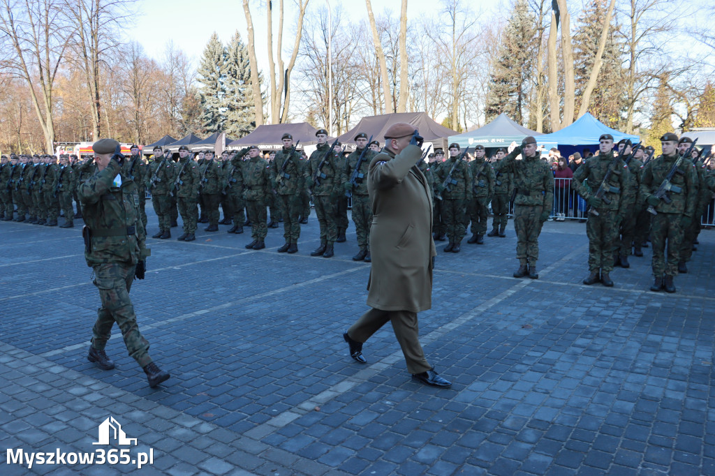 Fotorelacja: Uroczysta Przysięga Wojskowa Żołnierzy 13 Śląskiej Brygady Obrony Terytorialnej