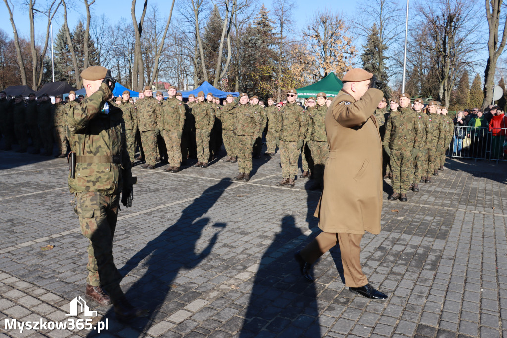 Fotorelacja: Uroczysta Przysięga Wojskowa Żołnierzy 13 Śląskiej Brygady Obrony Terytorialnej