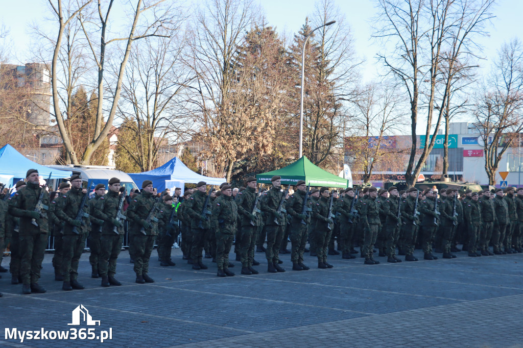 Fotorelacja: Uroczysta Przysięga Wojskowa Żołnierzy 13 Śląskiej Brygady Obrony Terytorialnej