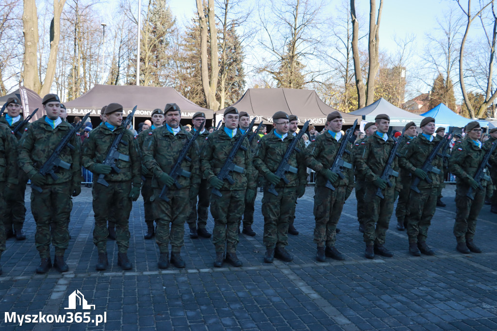 Fotorelacja: Uroczysta Przysięga Wojskowa Żołnierzy 13 Śląskiej Brygady Obrony Terytorialnej