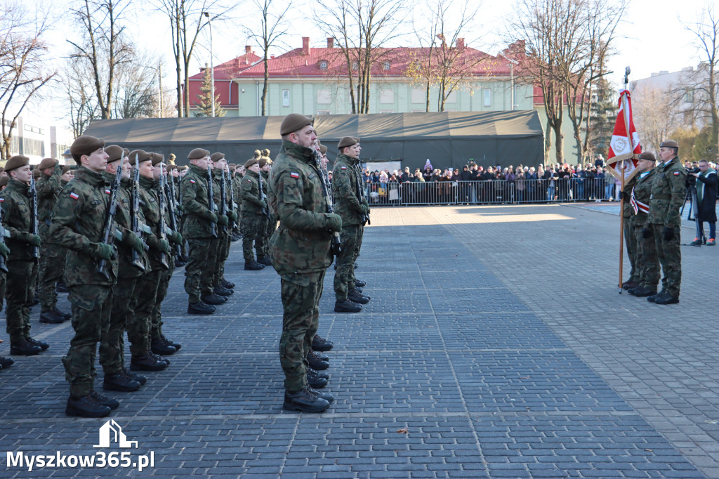 Fotorelacja: Uroczysta Przysięga Wojskowa Żołnierzy 13 Śląskiej Brygady Obrony Terytorialnej