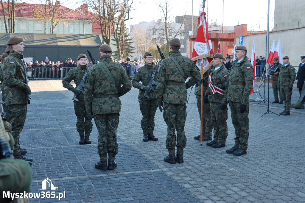 Fotorelacja: Uroczysta Przysięga Wojskowa Żołnierzy 13 Śląskiej Brygady Obrony Terytorialnej