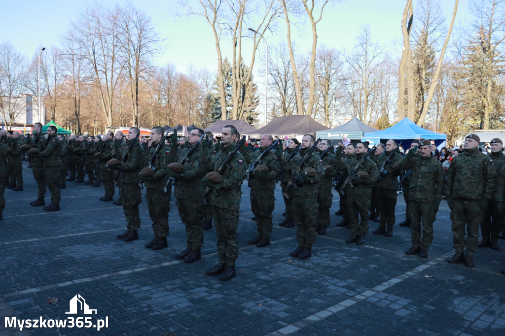 Fotorelacja: Uroczysta Przysięga Wojskowa Żołnierzy 13 Śląskiej Brygady Obrony Terytorialnej