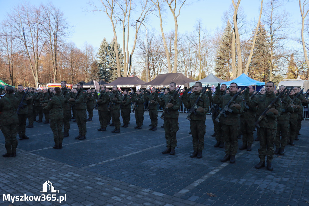 Fotorelacja: Uroczysta Przysięga Wojskowa Żołnierzy 13 Śląskiej Brygady Obrony Terytorialnej