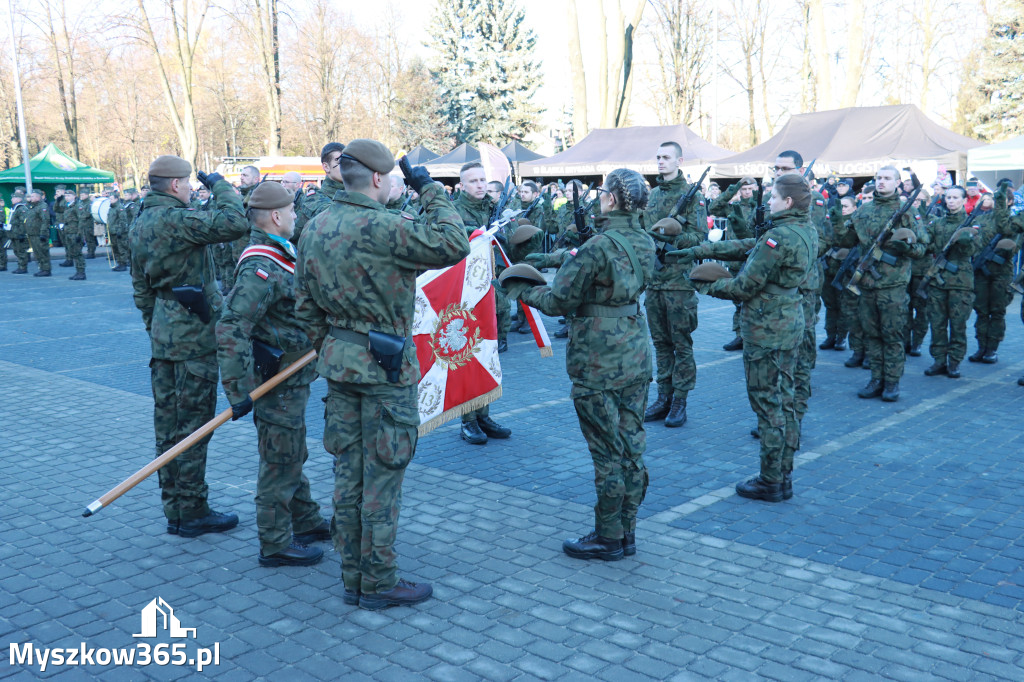 Fotorelacja: Uroczysta Przysięga Wojskowa Żołnierzy 13 Śląskiej Brygady Obrony Terytorialnej