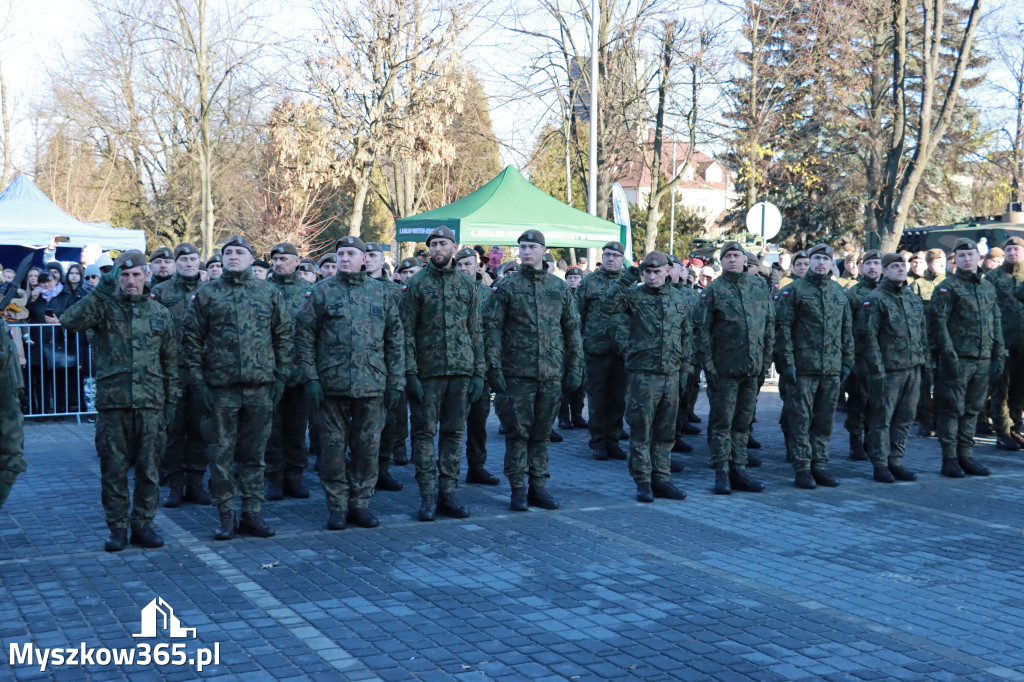 Fotorelacja: Uroczysta Przysięga Wojskowa Żołnierzy 13 Śląskiej Brygady Obrony Terytorialnej