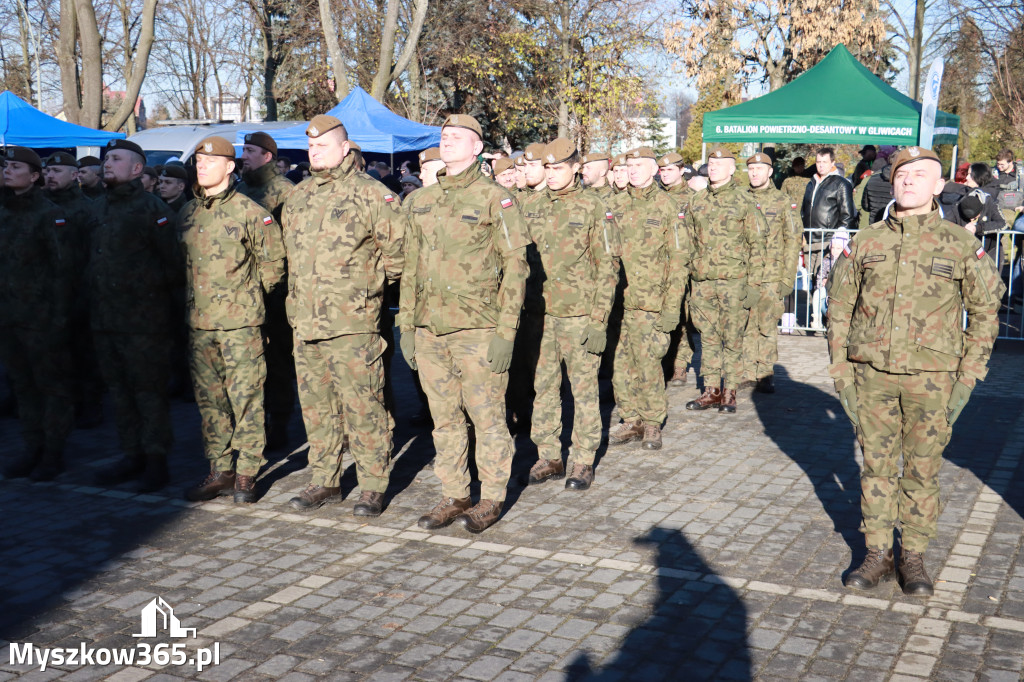 Fotorelacja: Uroczysta Przysięga Wojskowa Żołnierzy 13 Śląskiej Brygady Obrony Terytorialnej