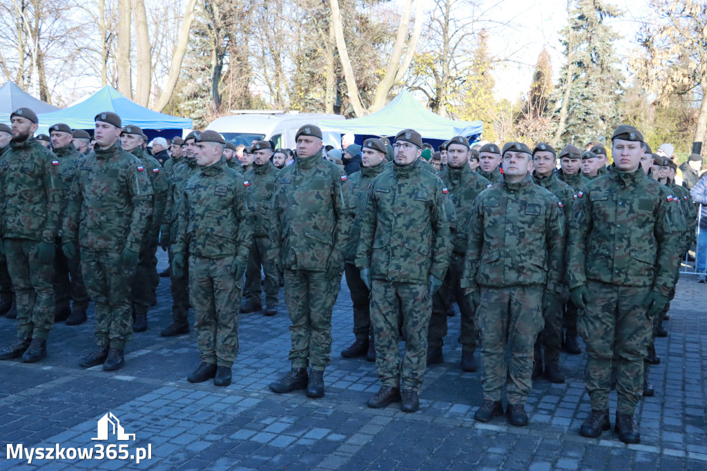 Fotorelacja: Uroczysta Przysięga Wojskowa Żołnierzy 13 Śląskiej Brygady Obrony Terytorialnej