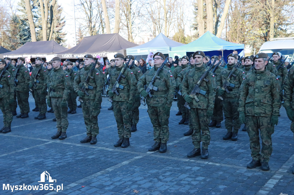 Fotorelacja: Uroczysta Przysięga Wojskowa Żołnierzy 13 Śląskiej Brygady Obrony Terytorialnej