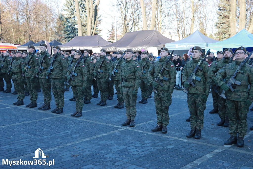 Fotorelacja: Uroczysta Przysięga Wojskowa Żołnierzy 13 Śląskiej Brygady Obrony Terytorialnej