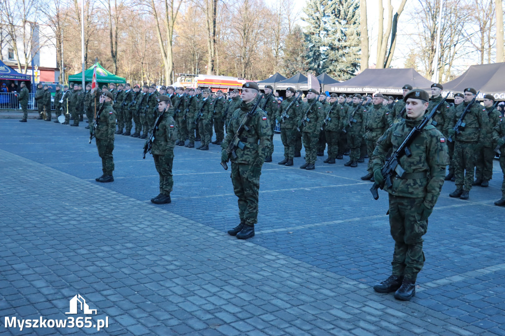 Fotorelacja: Uroczysta Przysięga Wojskowa Żołnierzy 13 Śląskiej Brygady Obrony Terytorialnej